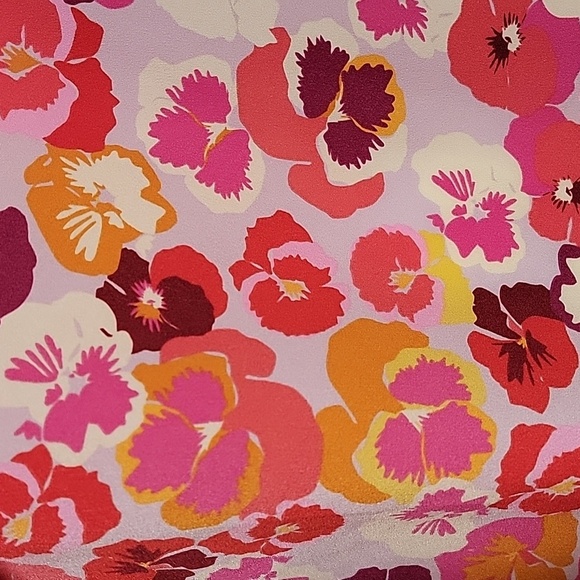 Cabi Footloose Cami Tank Top Floral Sleeveless Ruffle Neckline Flowy XS - Picture 6 of 10